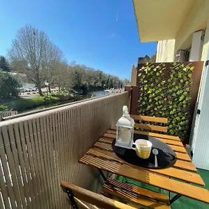 Avec Balcon Et Vue Sur Port - Wifi Privé - Au Dessus Du Restaurant Le Yackams La Roche-Bernard